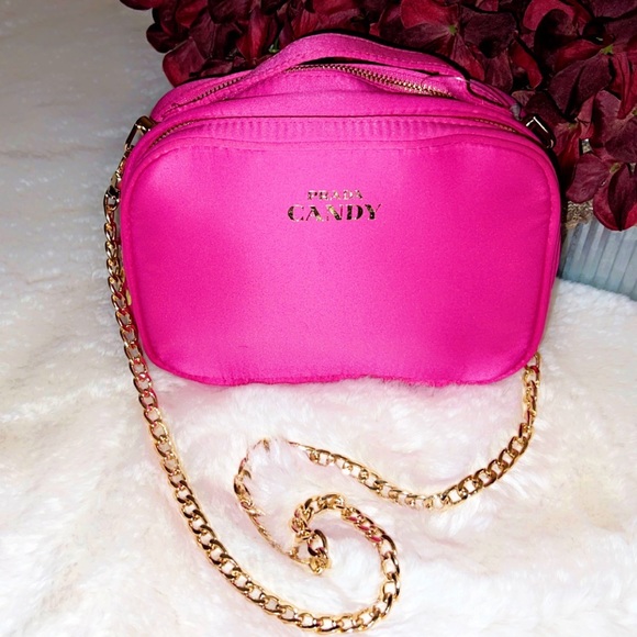 PRADA CANDY Nylon Chain Shoulder Bag - Picture 7 of 9